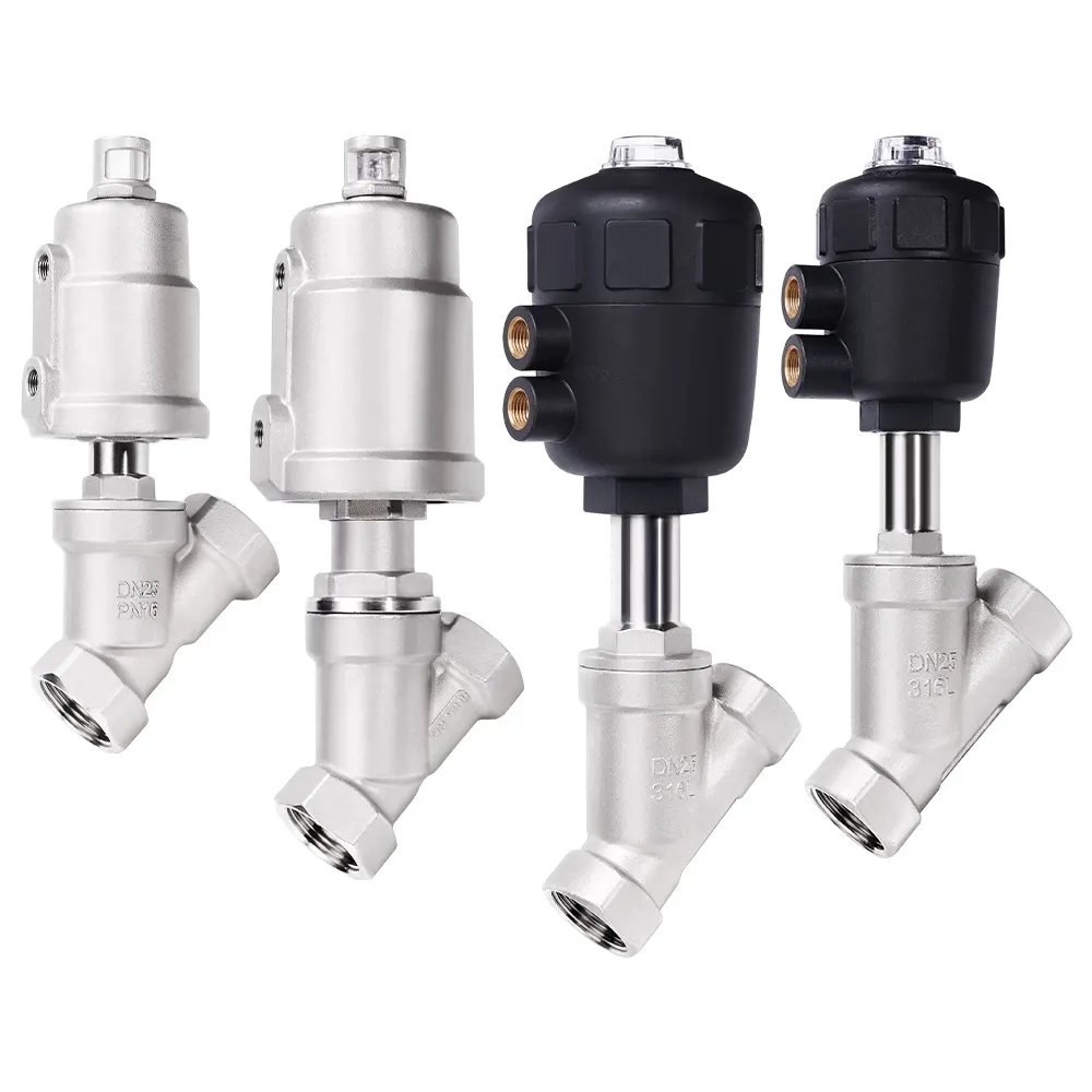 DELCO DK17A Pneumatic Angle Seat Valve 4