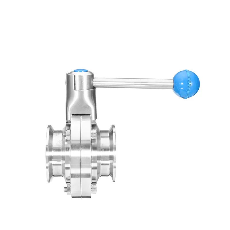 Manual Sanitary Butterfly Valve 4