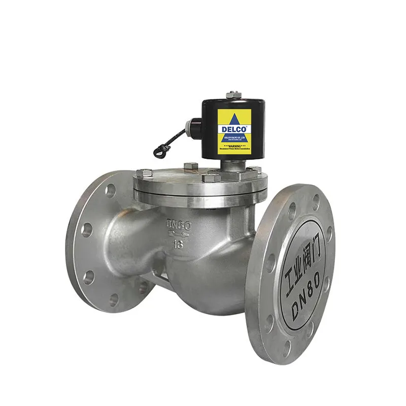 Brass/SS Flanged Pilot Operated Solenoid Valve 6