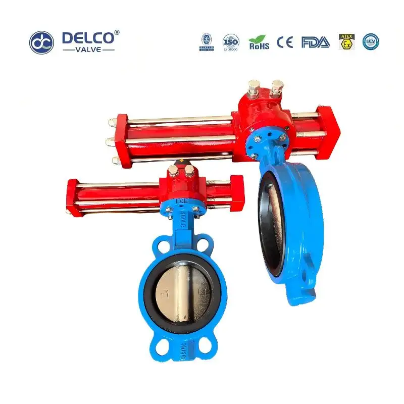 hydraulic wafer butterfly valves 2